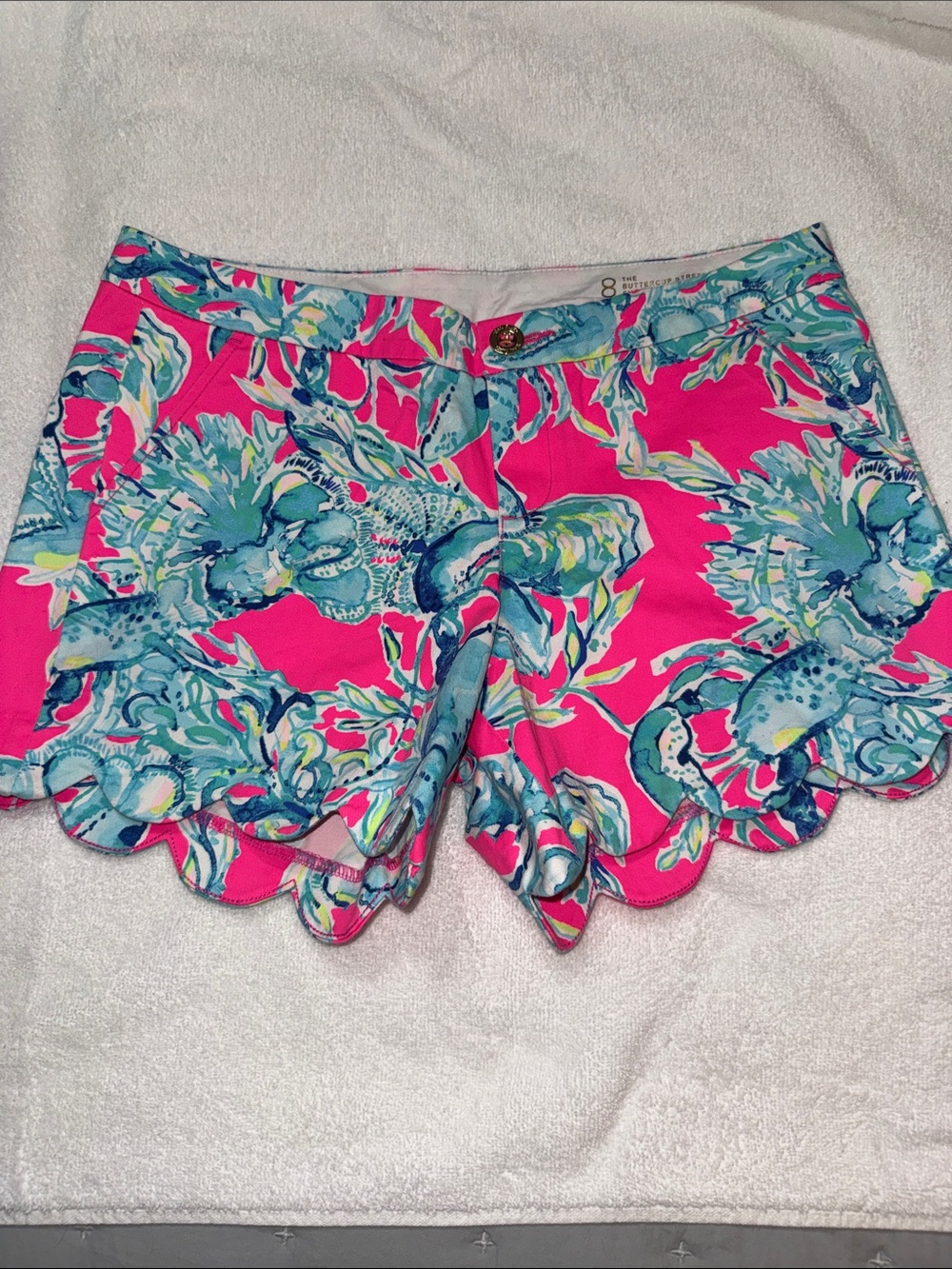 Lilly Pulitzer Pink Buttercup Shorts